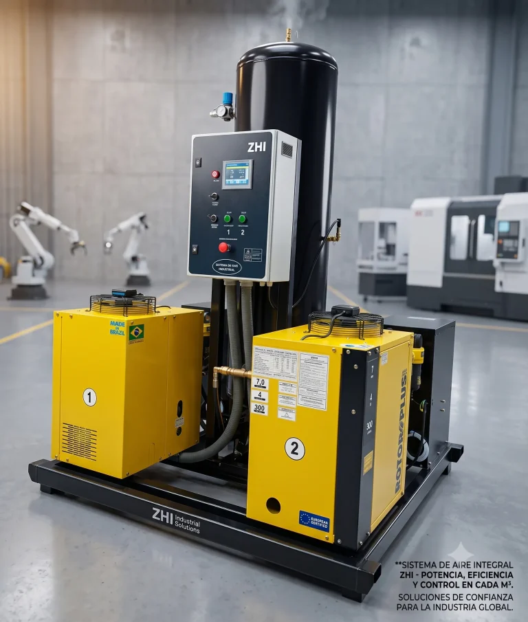 Sistema de Aire Comprimido industrial